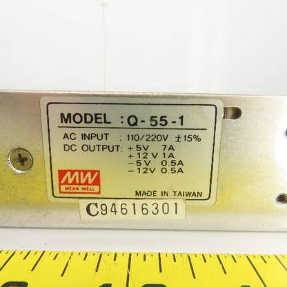Mean Well Q-55-1 Switching Power Supply 110/220V Input 5VDC Output