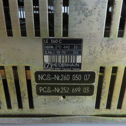 Heidenhain 270-642-35 PLC Controller W/Boards 270-637-02  263-421-01