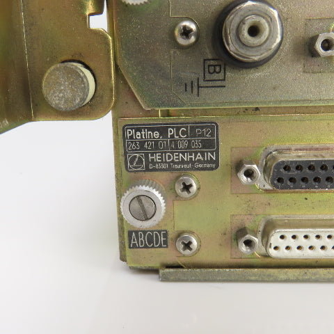 Heidenhain 270-642-35 PLC Controller W/Boards 270-637-02  263-421-01