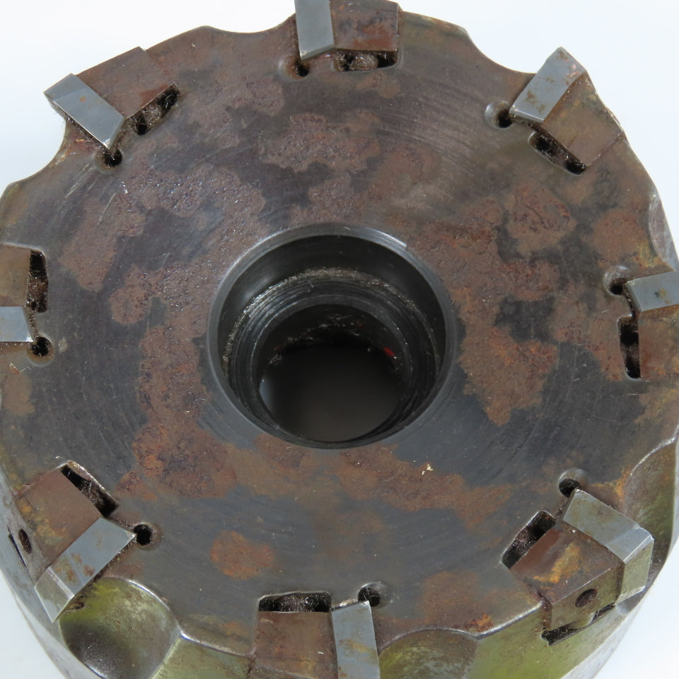 Carboloy ZP15L-0408-R2 4" Indexable Insert Face Mill Cutter 1-1/2" Arbor