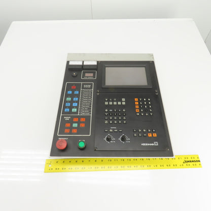 Plunge EDM Operator Control Panel W/Heidenhain 255-015-01 & 9" Display