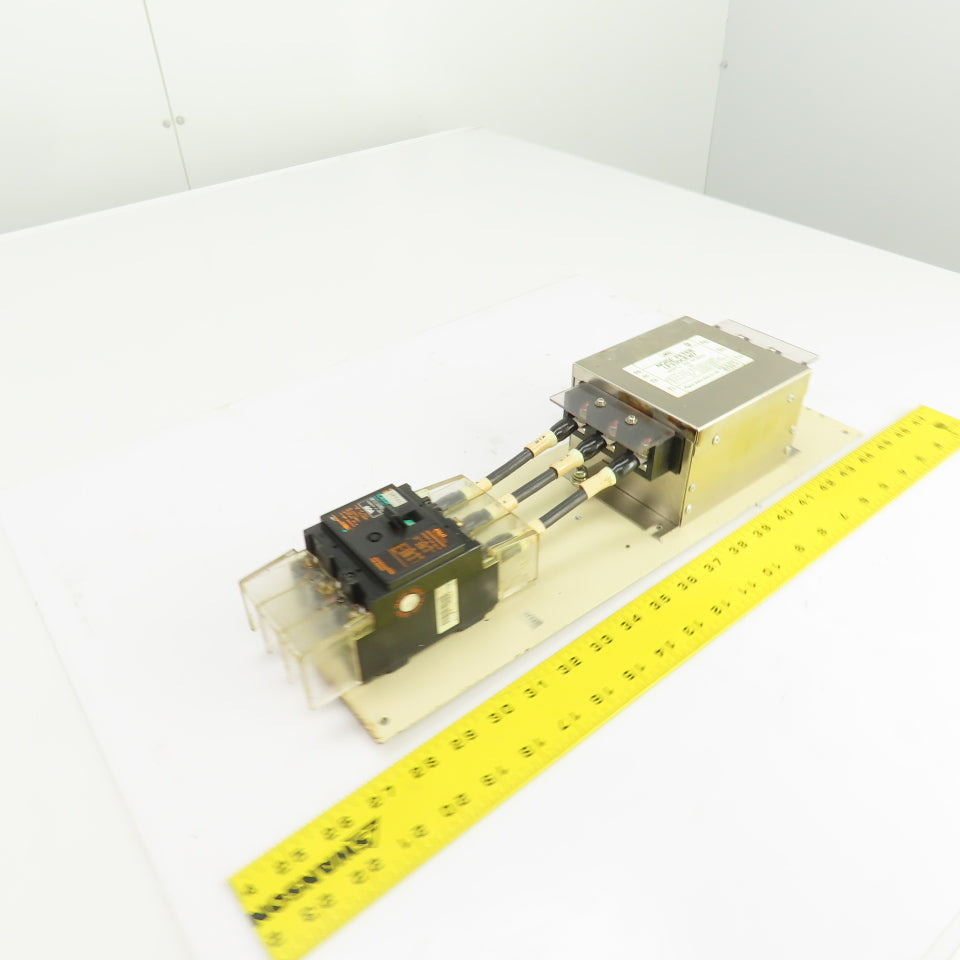 JRC LF330CEW7 250VAC Noise Filter W/50A Fuji Breaker