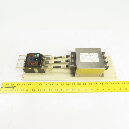 JRC LF330CEW7 250VAC Noise Filter W/50A Fuji Breaker
