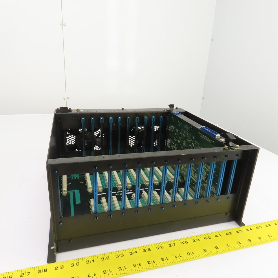 Okuma E7191-855-019-2 Opus 7000 CPU/IF Rack 12 Slot W/	E4809-436-093