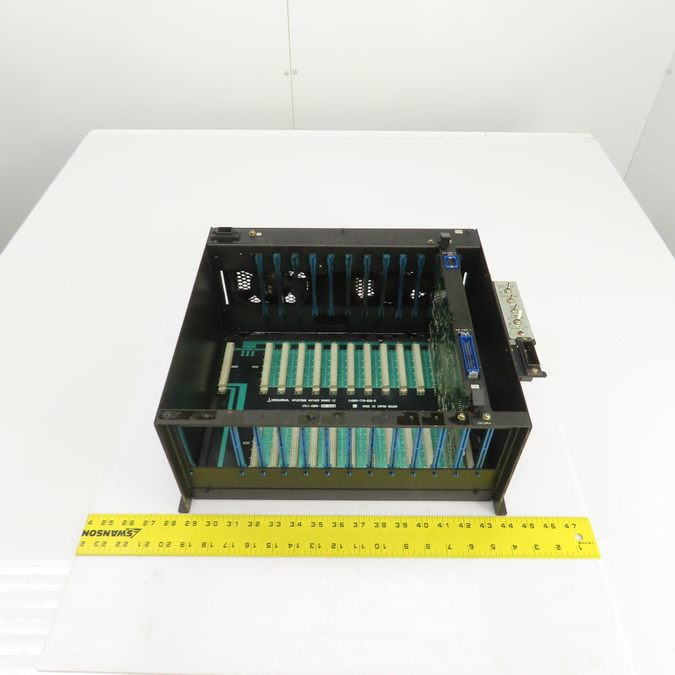 Okuma E7191-855-019-2 Opus 7000 CPU/IF Rack 12 Slot W/	E4809-436-093