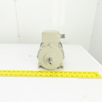Siemens 1LA70834AA10-Z 0.86kW AC Electric Motor 440-480V 3PH W/Brake 24V
