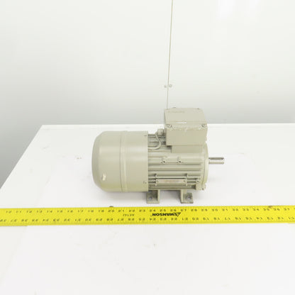 Siemens 1LA70834AA10-Z 0.86kW AC Electric Motor 440-480V 3PH W/Brake 24V