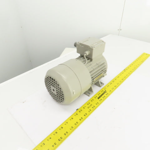 Siemens 1LA70834AA10-Z 0.86kW AC Electric Motor 440-480V 3PH W/Brake 24V