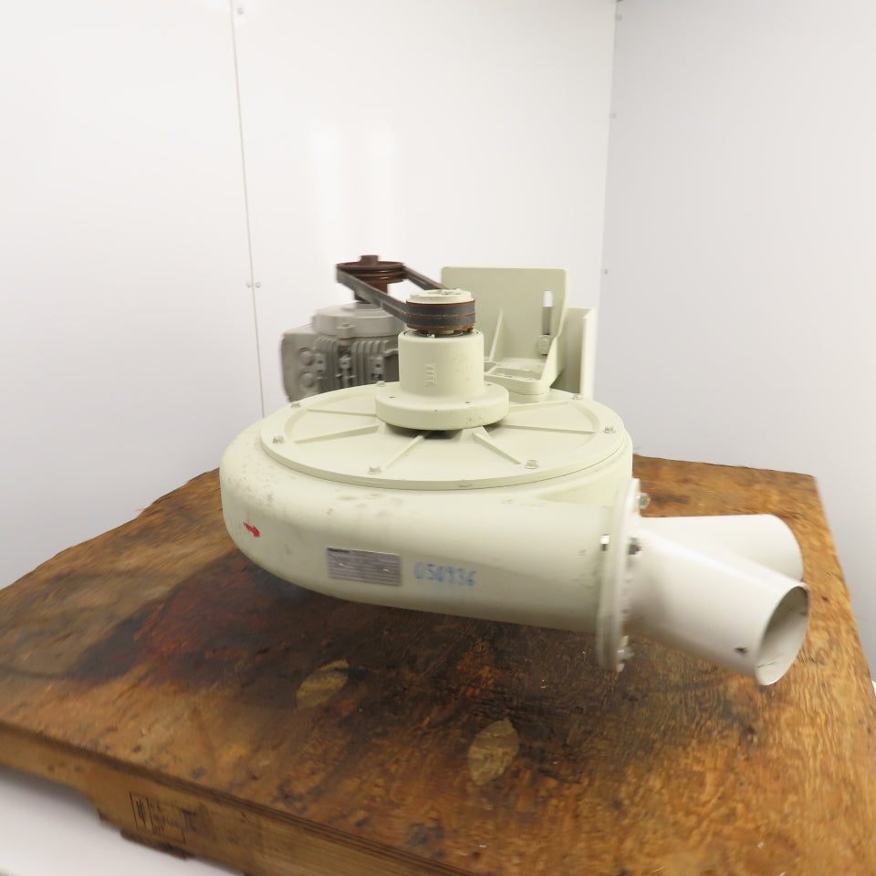 Elektror HRD60/S384 6.3kW Belt Driven High Pressure Blower 3525RPM 460V 3PH