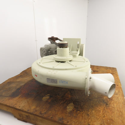 Elektror HRD60/S384 6.3kW Belt Driven High Pressure Blower 3525RPM 460V 3PH
