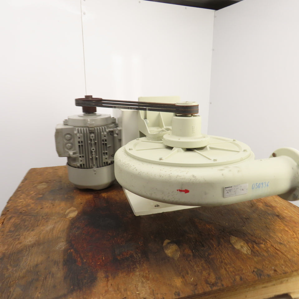 Elektror HRD60/S384 6.3kW Belt Driven High Pressure Blower 3525RPM 460V 3PH