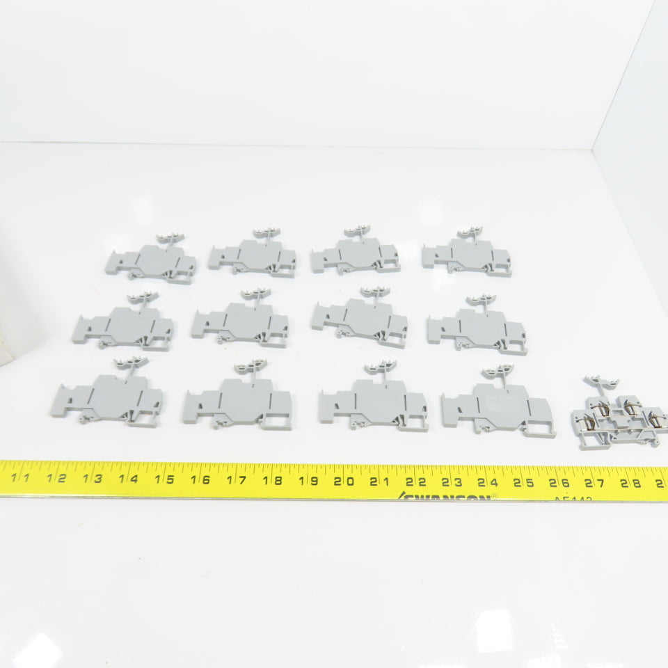 Wago 51239109 XCFR2 30x 281-620 Double Decker Terminal Blocks 600V 25A Lot Of 13