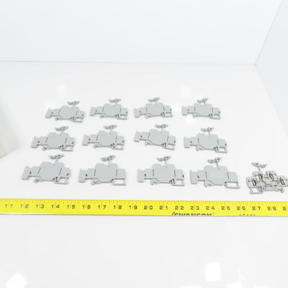 Wago 51239109 XCFR2 30x 281-620 Double Decker Terminal Blocks 600V 25A Lot Of 13