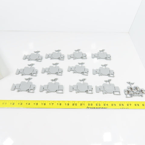 Wago 51239109 XCFR2 30x 281-620 Double Decker Terminal Blocks 600V 25A Lot Of 13