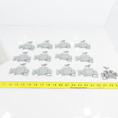 Wago 51239109 XCFR2 30x 281-620 Double Decker Terminal Blocks 600V 25A Lot Of 13