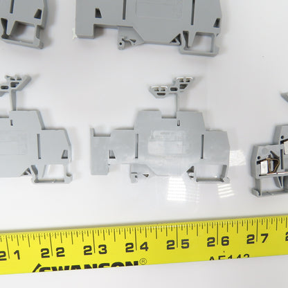 Wago 51239109 XCFR2 30x 281-620 Double Decker Terminal Blocks 600V 25A Lot Of 13