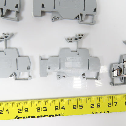 Wago 51239109 XCFR2 30x 281-620 Double Decker Terminal Blocks 600V 25A Lot Of 13
