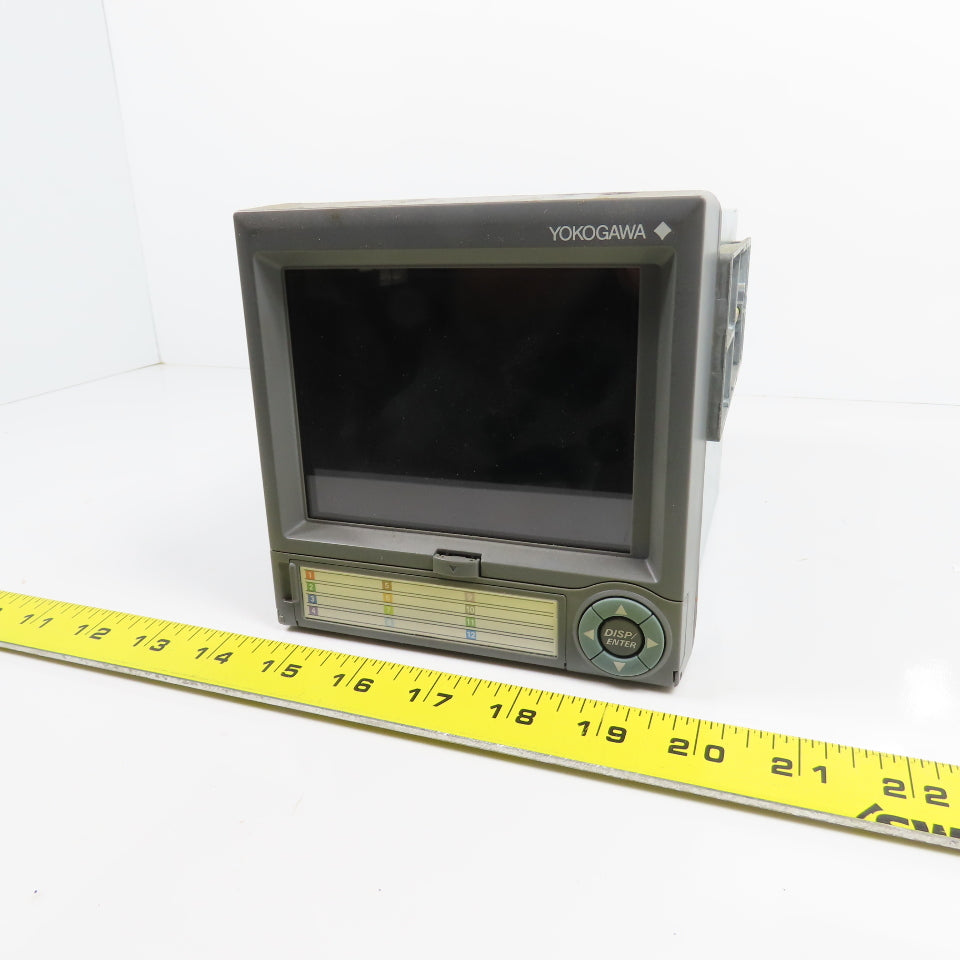 Yokogawa DX106-1-2 Daqstation Chart Recorder Display System 100-240VAC