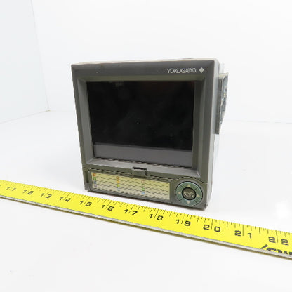 Yokogawa DX106-1-2 Daqstation Chart Recorder Display System 100-240VAC