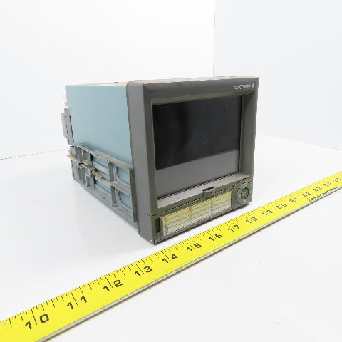 Yokogawa DX106-1-2 Daqstation Chart Recorder Display System 100-240VAC