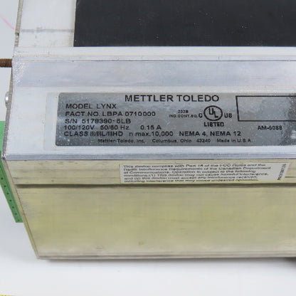 Mettler Toledo LYNX Batch Scale Controller Indicator 120V LBPA 0710000