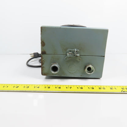 Dart Controls DM4004 Programmable Tachometer W/Amp Gauge & Enclosure 120V