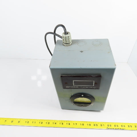 Dart Controls DM4004 Programmable Tachometer W/Amp Gauge & Enclosure 120V
