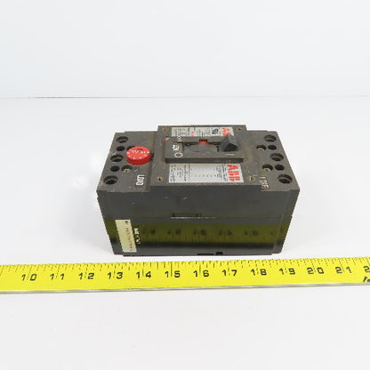 ABB MCP 50A Motor Circuit Breaker Protector 480VAC W/Adjustable Magnetic Trip