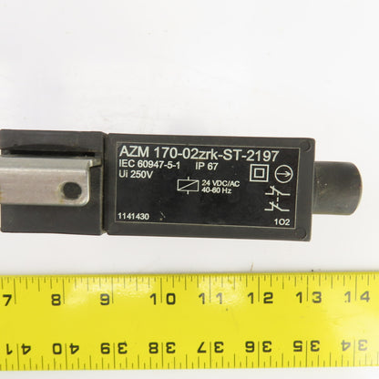 Schmersal AZM 170-02ZRK-ST-2197 Safety Switch 24VDC 40-60HZ