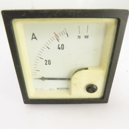 Weigel Amp Gauge 50/5A 600V CAT III