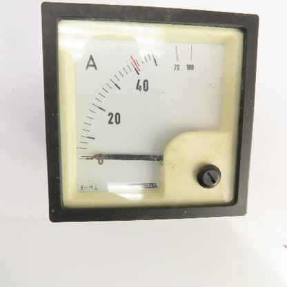 Weigel Amp Gauge 50/5A 600V CAT III