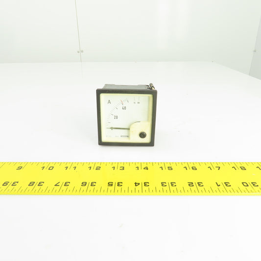Weigel Amp Gauge 50/5A 600V CAT III
