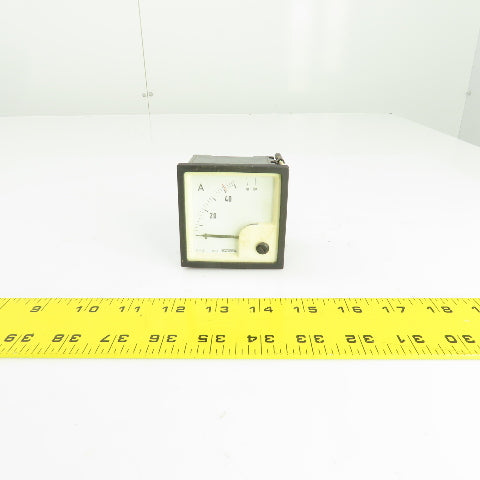 Weigel Amp Gauge 50/5A 600V CAT III