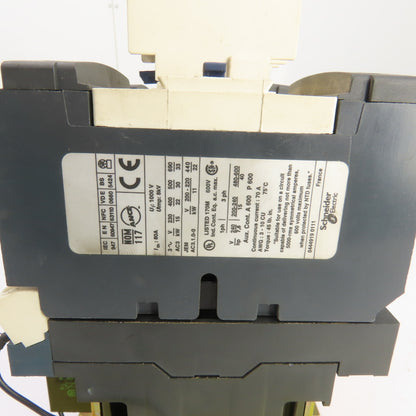 Telemecanique LC1 D50 600V Reversing Contactor 24V Coil