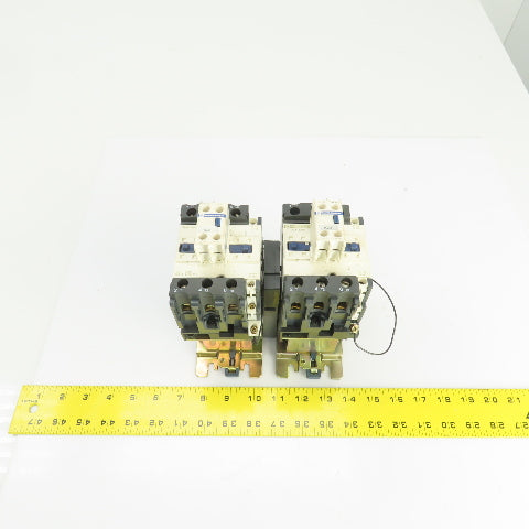 Telemecanique LC1 D50 600V Reversing Contactor 24V Coil