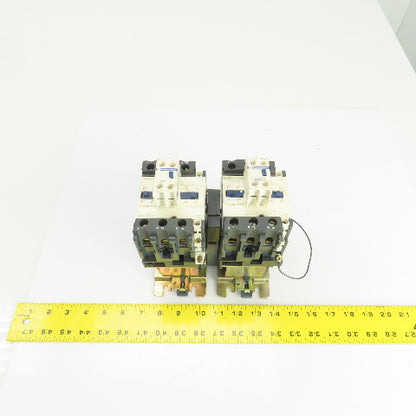 Telemecanique LC1 D50 600V Reversing Contactor 24V Coil