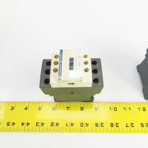 Telemecanique LC1D32 600V Contactor 24V DC Coil Lot Of 2