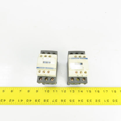 Telemecanique LC1D32 600V Contactor 24V DC Coil Lot Of 2