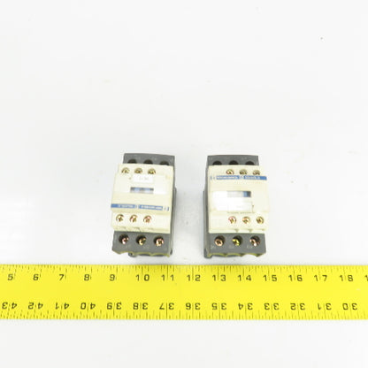 Telemecanique LC1D32 600V Contactor 24V DC Coil Lot Of 2