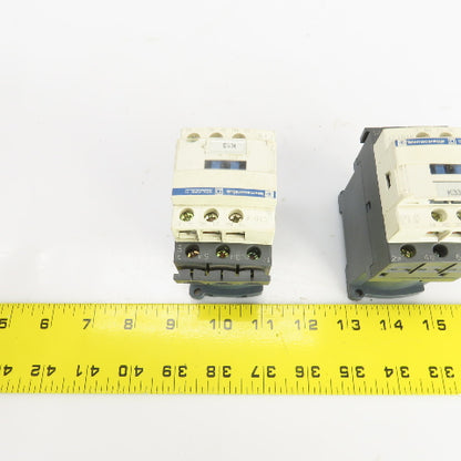 Telemecanique LC1D18 600V 32A Contactor 24V DC Coil Lot Of 2