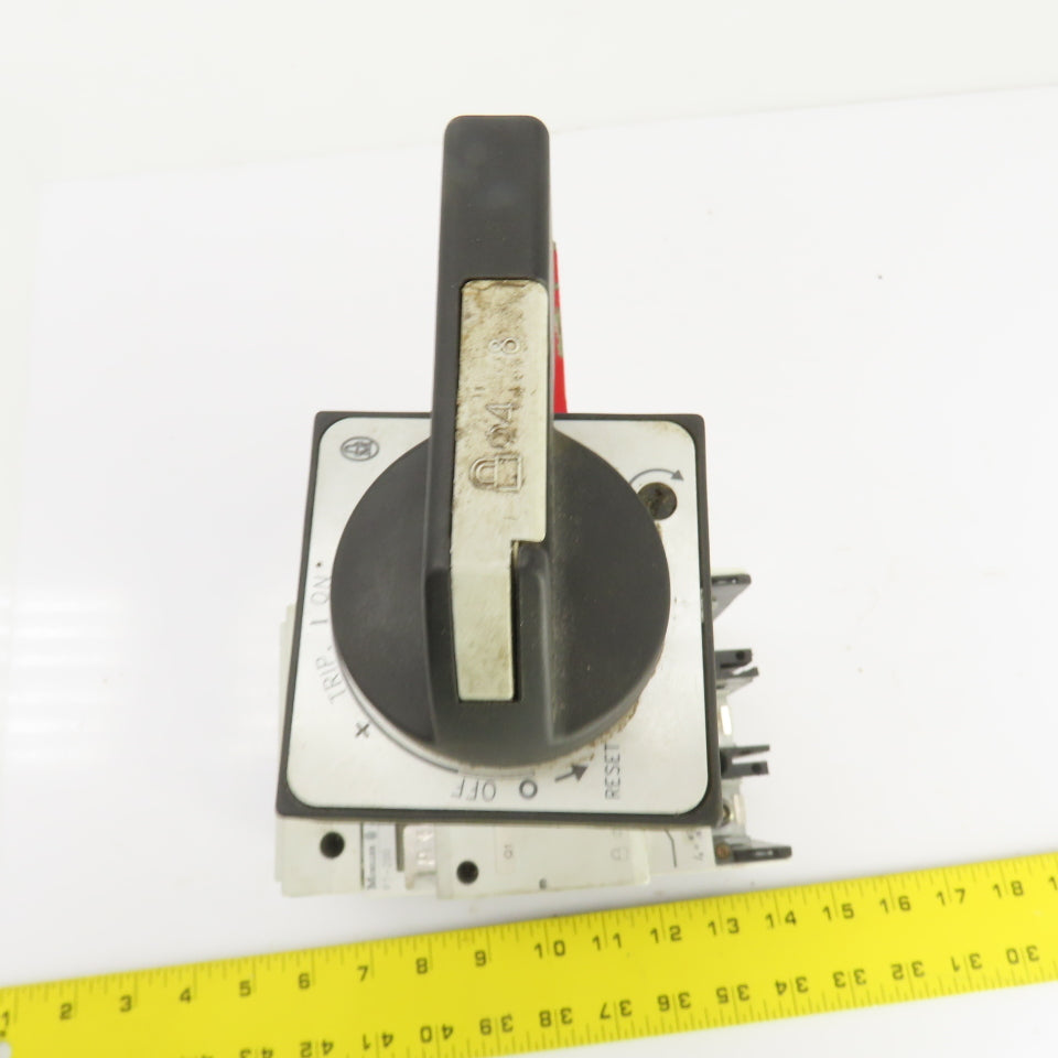 Moeller P7-200 DA-NZM7 200A Safety Disconnect Switch Panel Operator 500V