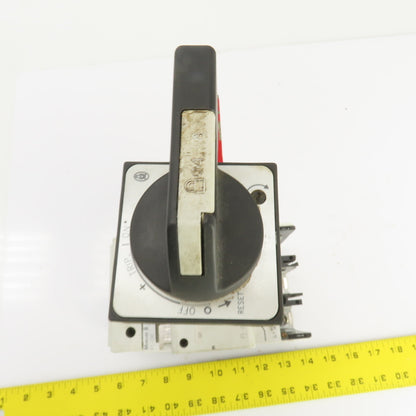 Moeller P7-200 DA-NZM7 200A Safety Disconnect Switch Panel Operator 500V