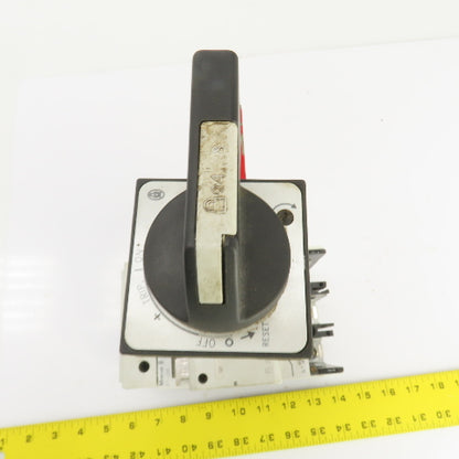 Moeller P7-200 DA-NZM7 200A Safety Disconnect Switch Panel Operator 500V