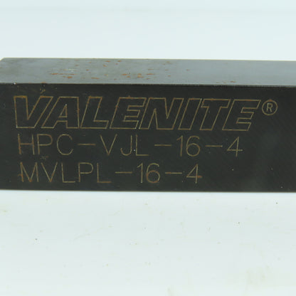 Valenite HPC-VJL-16-4 LH Indexable Boring Bar Tool Holder 1" Shank MVLPR-16-4