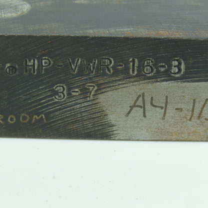 Valenite HP-VWR-16-3 RH Indexable Boring Bar Tool Holder 1" Shank MVLPR-16-4