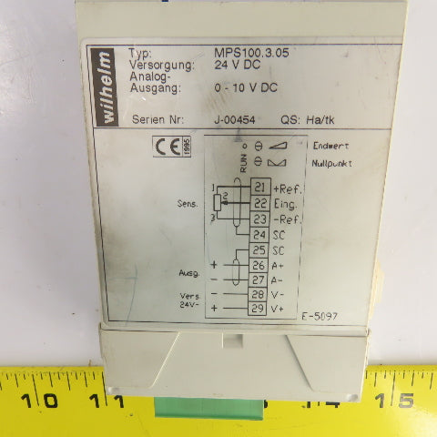 Wilheim MPS100.3.05 Measurement Converter 24V DC