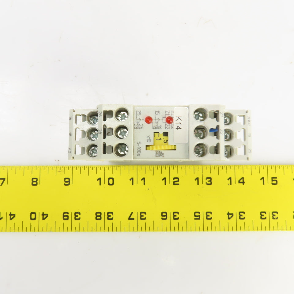 E. DOLD u. SOHNE KG MK9908 24V Timer Relay .5-10s