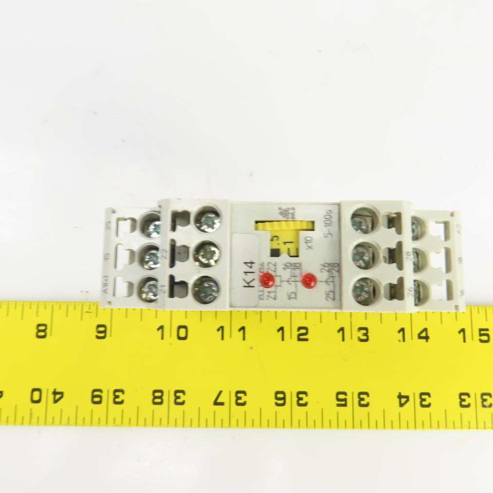 E. DOLD u. SOHNE KG MK9908 24V Timer Relay .5-10s