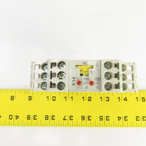 E. DOLD u. SOHNE KG MK9908 24V Timer Relay .5-10s