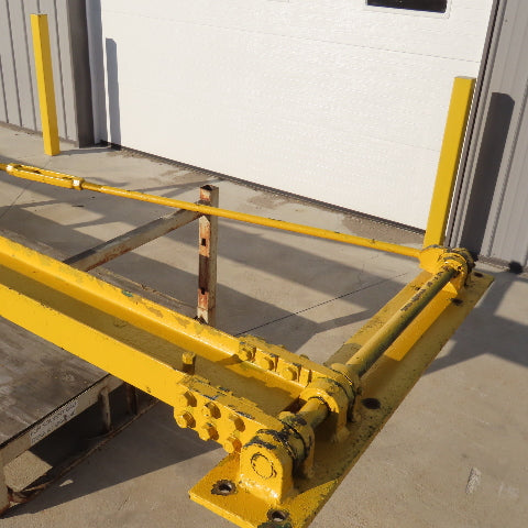 1000Lb (1/2 Ton) Cap. Wall-Mount Overbraced Tie-Rod Jib Crane 278" Swing